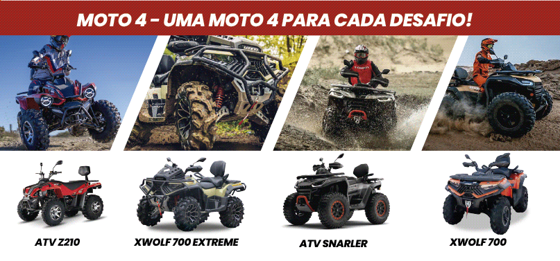 Moto 4 - Uma moto 4 para cada desafio!
