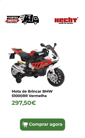 Mota de Brincar BMW S1000RR Vermelha