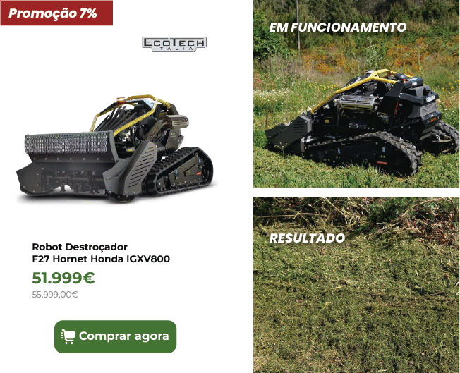 Robot Destro&ccedil;ador F27 Hornet Honda IGXV800