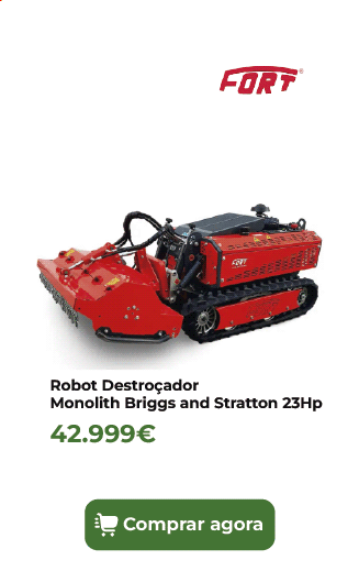 Robot Destro&ccedil;ador Monolith Briggs and Stratton 23Hp