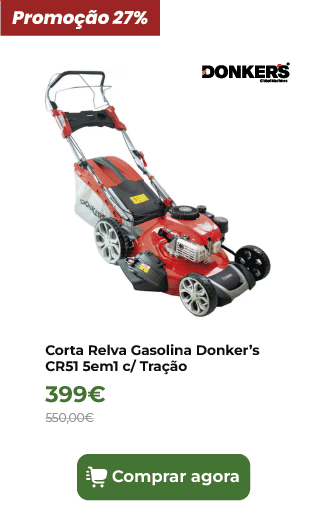 Corta Relva Gasolina Donker&rsquo;s CR51 5em1 c/ Tra&ccedil;&atilde;o