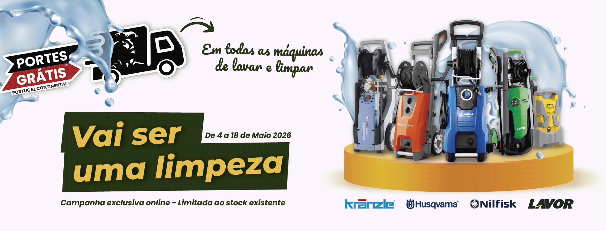 Vai ser uma limpeza!