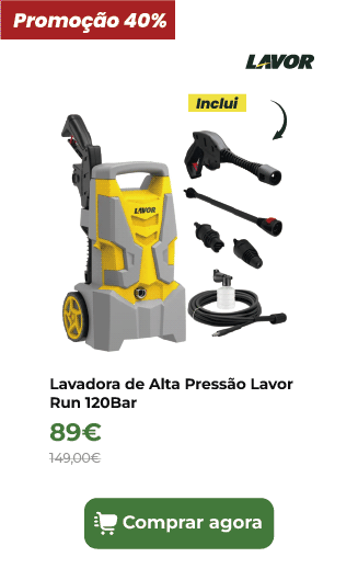 Lavadora de Alta Press&atilde;o Lavor Run 120Bar