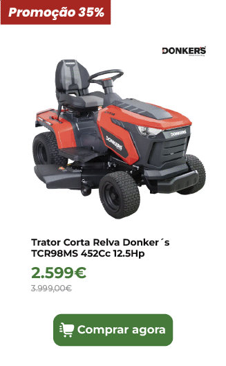 Trator Corta Relva Donker&acute;s TCR98MS 452cc 12.5 HP