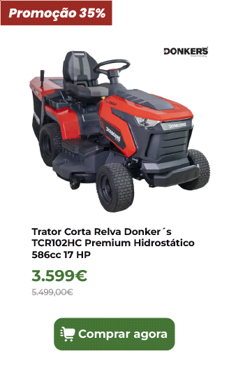 Trator Corta Relva Donker&acute;s TCR102HC Premium Hidrost&aacute;tico 586cc 17 HP