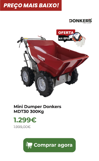 Mini Dumper Donkers MDT30 300Kg