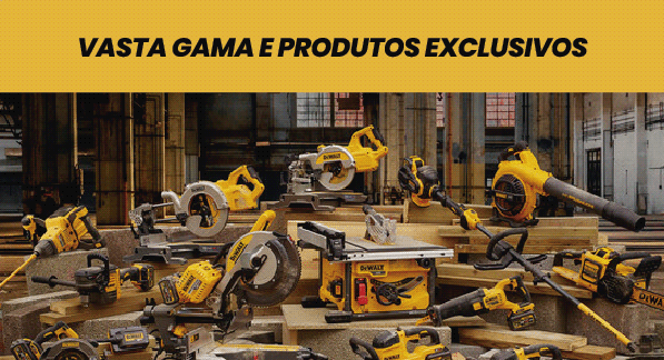 Vasta gama e produtos exclusivos