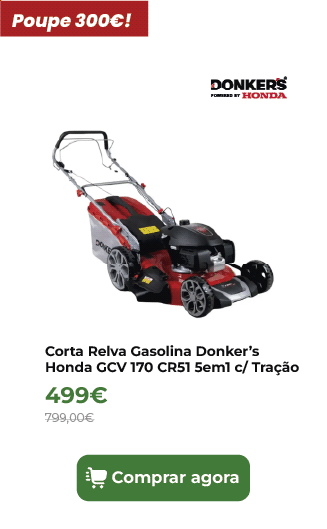 Corta Relva Gasolina Donker&rsquo;s Honda GCV 170 CR51 5em1 c/ Tra&ccedil;&atilde;o
