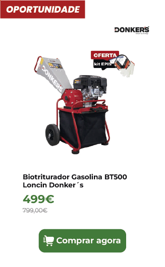 Biotriturador Gasolina BT500 Loncin Donker&acute;s