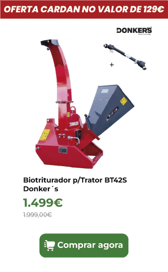 Biotriturador p/Trator BT42S Donker&acute;s