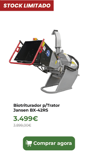 Biotriturador p/Trator Jansen BX-42RS