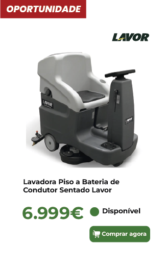 Lavadora Piso a Bateria de Condutor Sentado Lavor