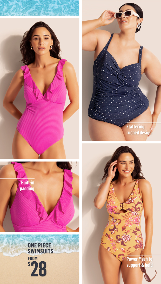 SHOP ONE PIECE SWIMSUITS