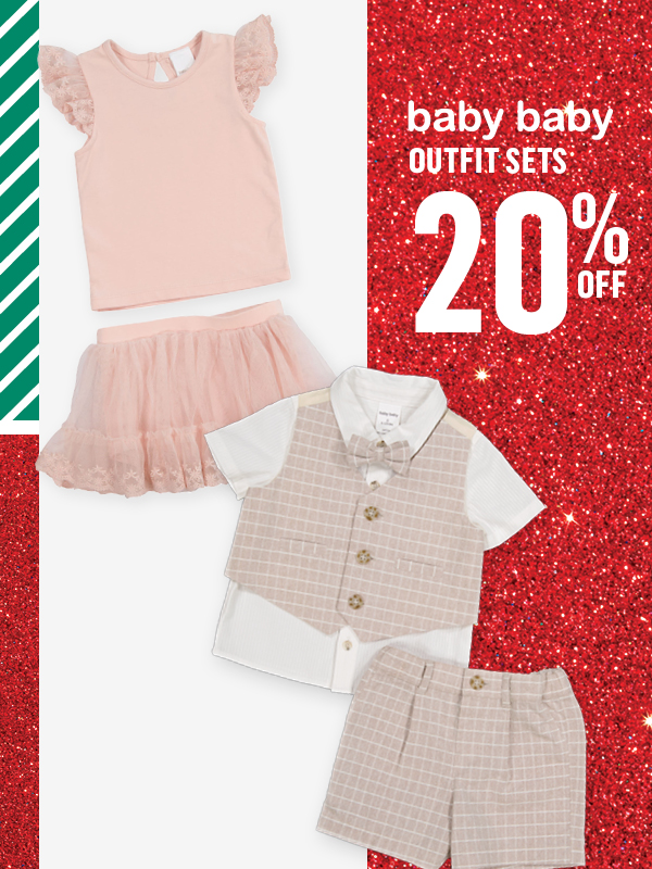 SHOP BABY OUTFITS