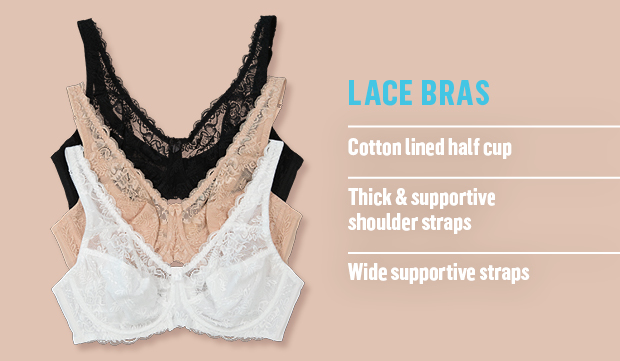 SHOP LACE BRAS