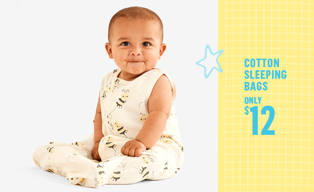 SHOP BABY SLEEPWEAR