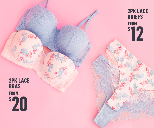 SHOP 2-PK LINGERIE