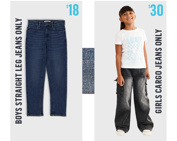 SHOP KIDS 8-16 DENIM FROM $