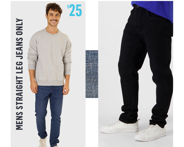 SHOP MENS DENIM FROM ONLY $