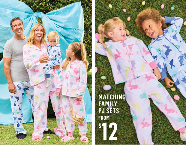 SHOP MATCHING FAMILY PJs