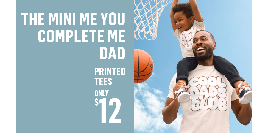 SHOP MATCHING FATHERS DAY TEES