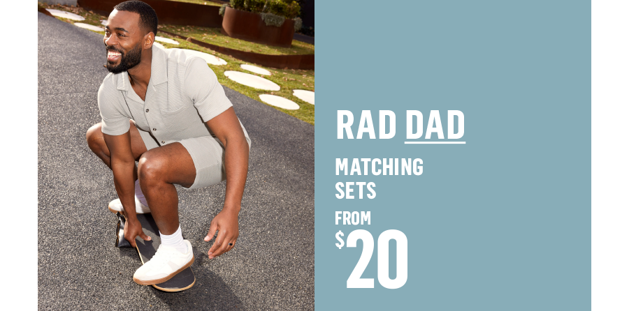 SHOP MATCHING MENS SETS