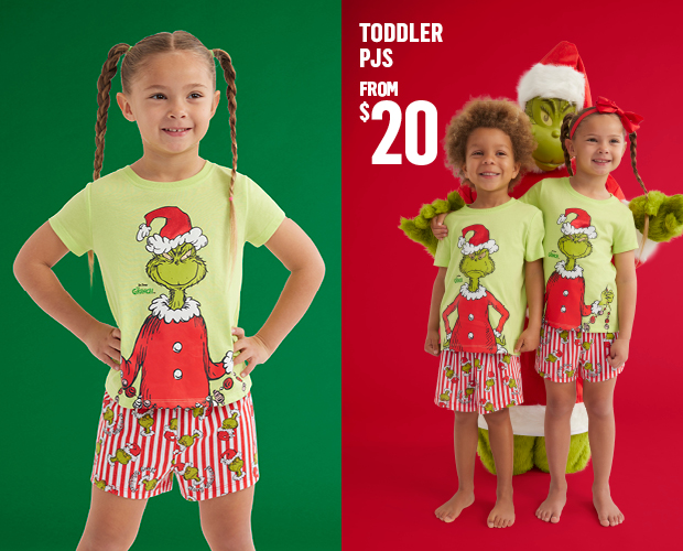 SHOP GRINCH SLEEPWEAR COLLECTION
