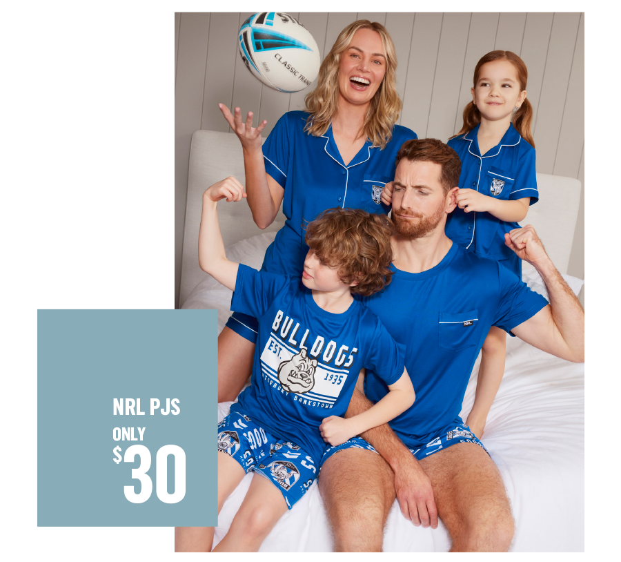 SHOP NRL SLEEPWEAR