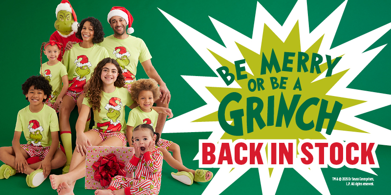 SHOP THE GRINCH COLLECTION