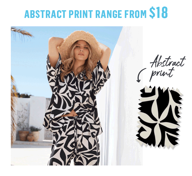 FROM ABSTRACT PRINT RANGE ONLY $18
