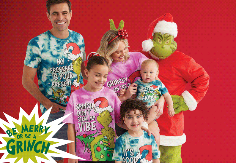 SHOP GRINCH TEES COLLECTION