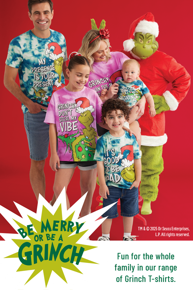 SHOP GRINCH COLLECTION