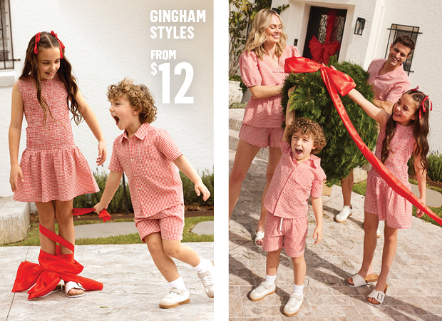 SHOP GINGHAM COLLECTION