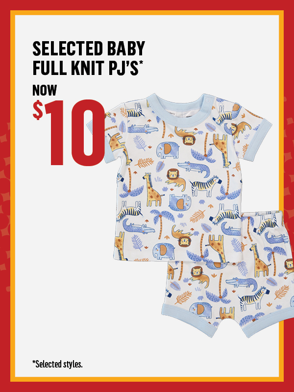 SHOP SLEEPWEAR ONLY $10