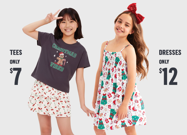 SHOP GIRLS 8-16 CHRISTMAS