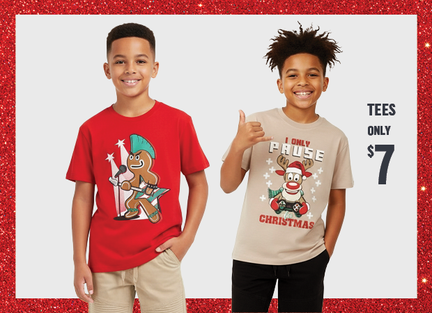 SHOP BOYS 8-16 CHRISTMAS