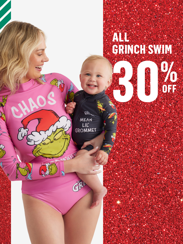 GRINCH SWIM SALE