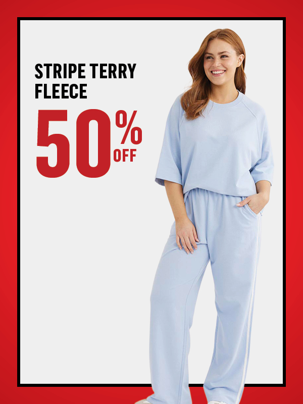SHOP TERRY FLEECE SALE