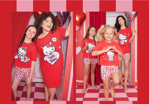 SHOP HELLO KITTY FAMILY SLEEPWEAR COLLECTION