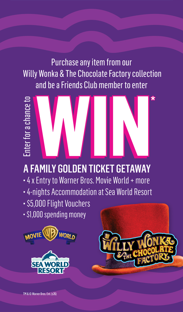 SHOP WILLY WONKA & THE CHOCOLATE FACTORY COLLECTION
