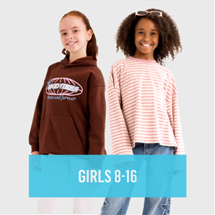 SHOP GIRLS 8-16