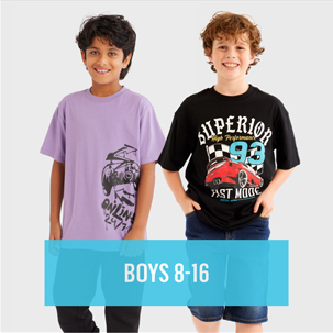 SHOP BOYS 8-16