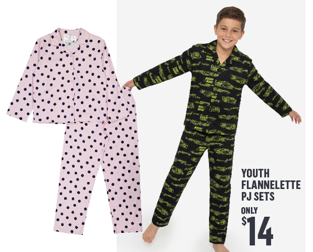 SHOP KIDS SIZE 8-16 WINTER PJs