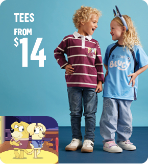SHOP BLUEYTEES FROM ONLY $14