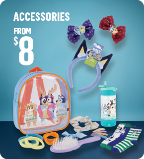 SHOP BLUEY ACCESSORIES FROM ONLY $8