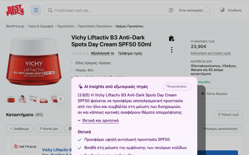 BestPrice AI Insights