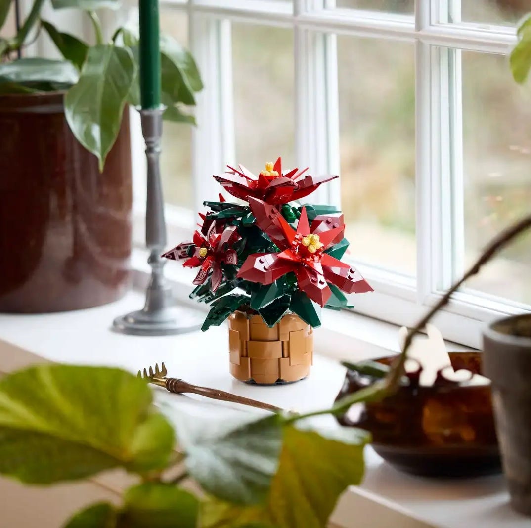 The Lego Poinsettia Is 30% Off on Amazon, But the Limited-Time Deal Is Quickly Getting Claimed