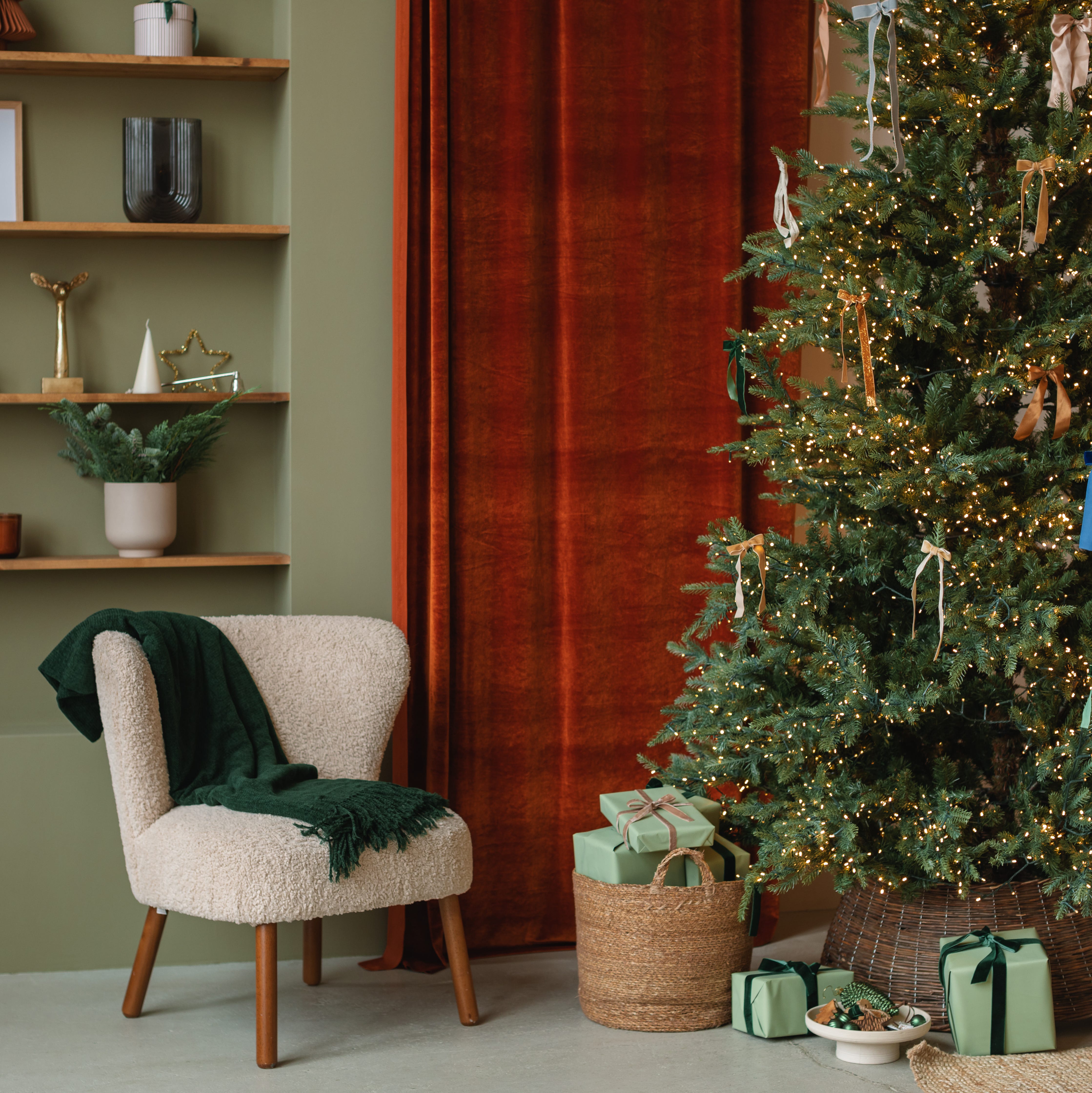 These Pre-Lit Christmas Trees Bring Effortless Holiday Charm to Any Home