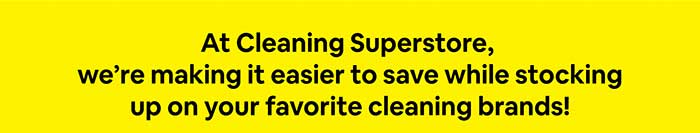 Cleaning superstore