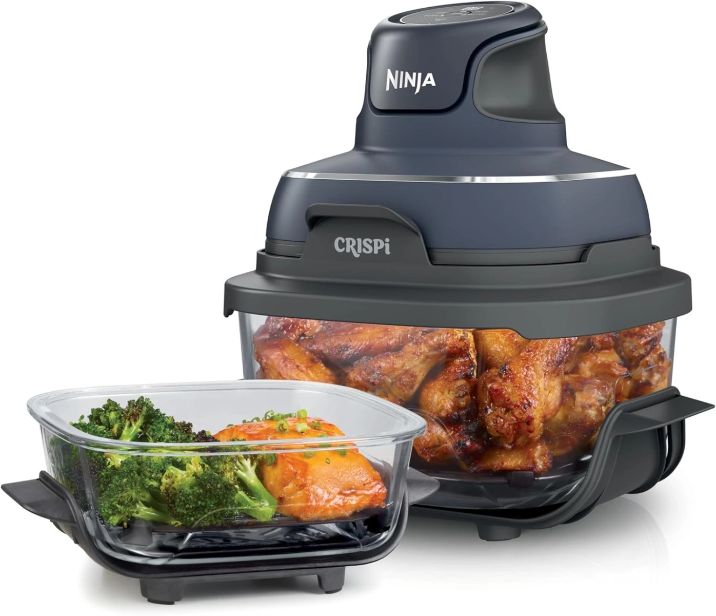 Image of Ninja crispi portable glass air fryer